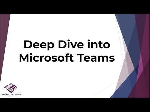 Microsoft Team Deep Dive