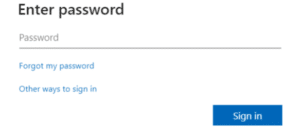 Self-Service Password Reset