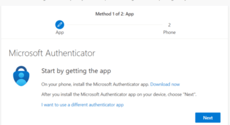 Setup Microsoft Authenticator